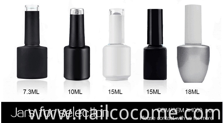 CCO high quality Wholesale OEM 22 colors Rainbow series UV Gel Nail Polish Bulk Nail Art